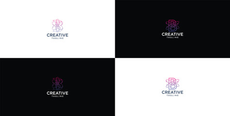 smart and creative letter B template © micky_adb