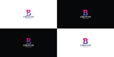 smart and creative letter B template © micky_adb