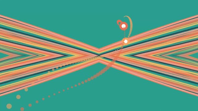 Abstract Geometric Shapes in Motion Graphics.