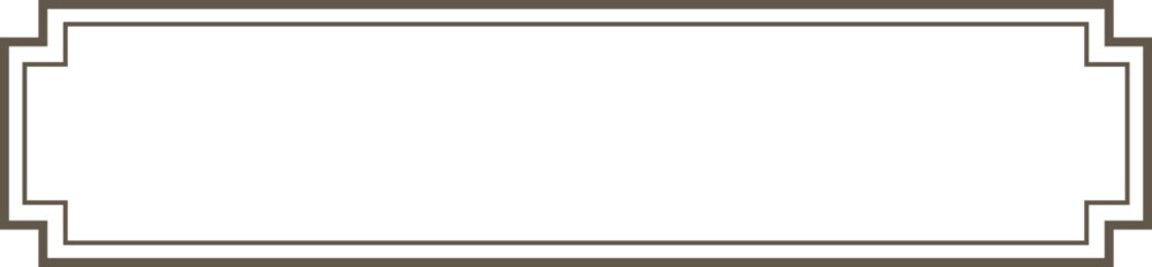 Obraz premium Frame Border Banner Outline