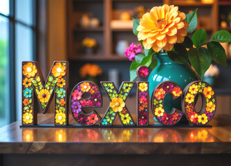 Fototapeta premium The letters 