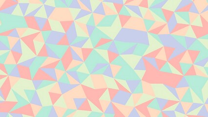Colorful Geometric Abstract Pattern with Triangles