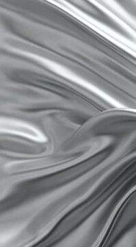 Fundo prateado com movimento leve e sutil em design moderno elegante