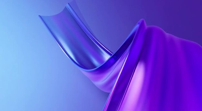 Fundo roxo com design moderno futurista minimalista e estetica conceitual premium