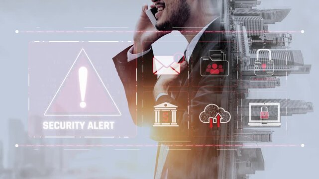 Cybersecurity threat focuses on cybersecurity, threat, and data breach with strong emphasis on system protection, data integrity, and security risks Marrow