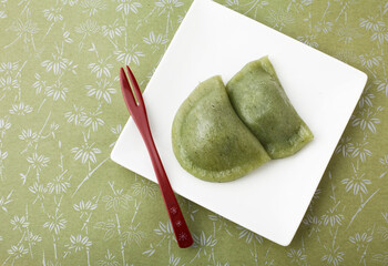 草餅　スタジオ撮影