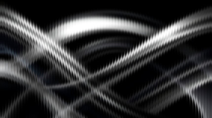 Dynamic abstract light trails on dark background © Syedsarfraz