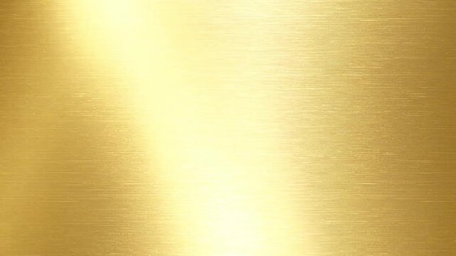shiny brushed gold texture brass plate golden metal background footage