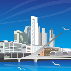 Pueto madero, arquitectura, Buenos aires