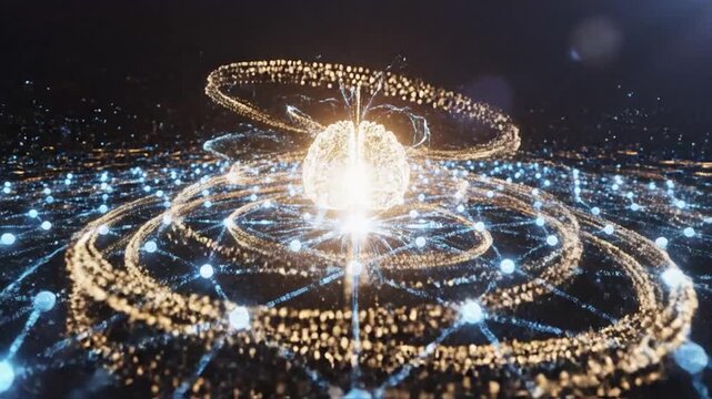 Digital Brain Connected Network Data Flow