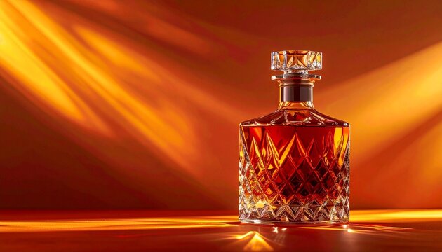 &ldquo;Decanter of Indulgence: Amber Elegance&rdquo;