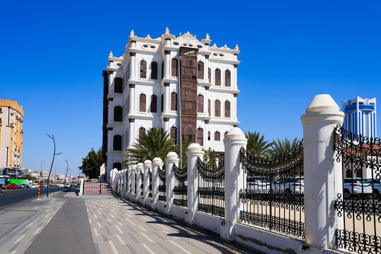 The historic Shubra Palace in Taif, the ancient summer residence of Kings Abdulaziz and Faisal of Saudi Arabia