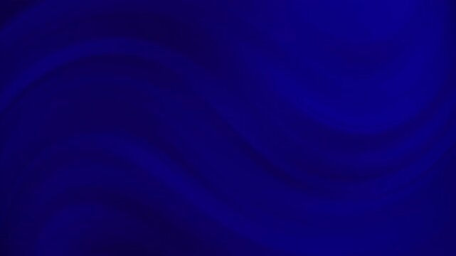 Deep blue waves ripple across the canvas. Smooth, flowing motion evokes calm or mystery. Ideal for abstract backgrounds or mood-setting visuals. Suitable for design, branding, or artistic projects