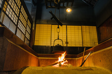 囲炉裏の自在鉤