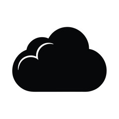 Fototapeta premium Cloud Icon Vector Illustration