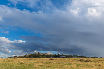 Soft Afternoon Light Over Rural Field
