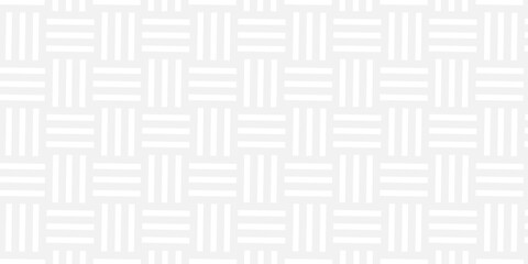 Structure metal grid seamless gray square stripe line paper. overlapping pattern with triangles art fabric vintage retro square textile design.