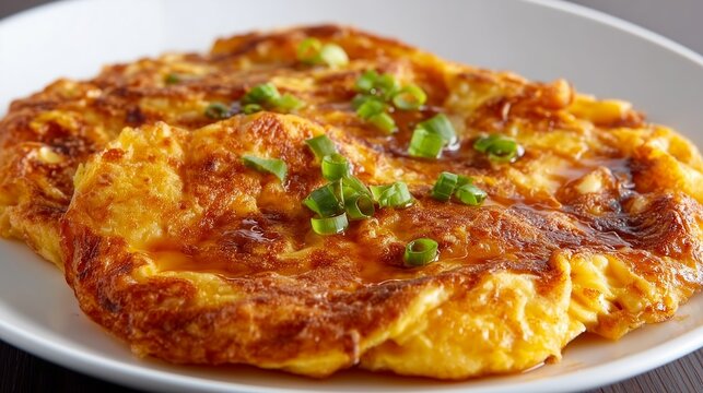 egg foo young , Chinese-American omelette