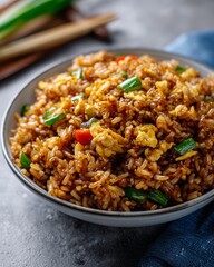 soy sauce fried rice