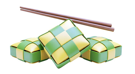 Ketupat and Chopsticks - Ramadan and Eid Celebration Food