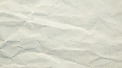 Abstract crumpled and creased recycle paper texture background