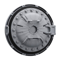 Obraz premium Heavy duty circular hatch door with handles