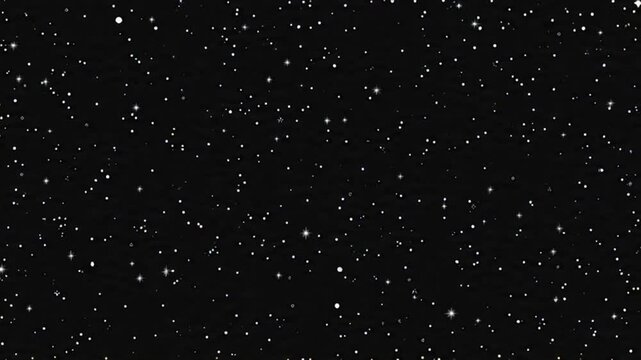 A vast expanse of starry night sky with numerous twinkling stars.