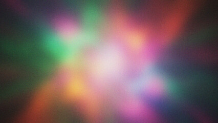 Abstract light streaks with vibrant colors bokeh effect dark background © CreativeArtnest