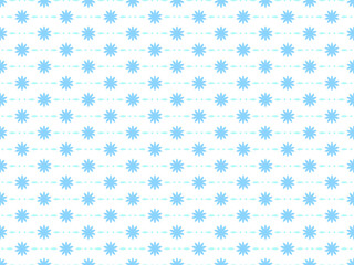 花のシームレスパターン　A-1'