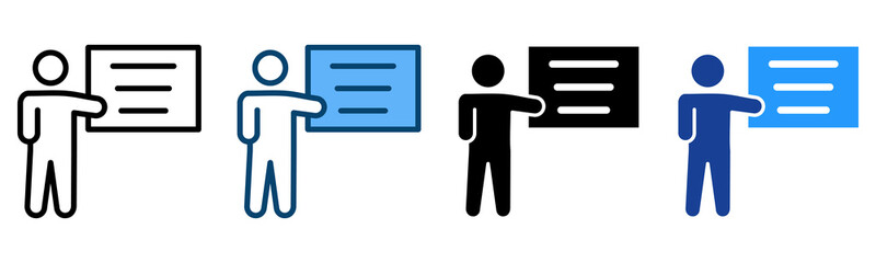 Training Icon Multiple Style Vector Collection   