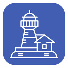 Lighthouse Vector Icon