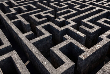 Recursive Basalt Labyrinth of Perpetual Perspective