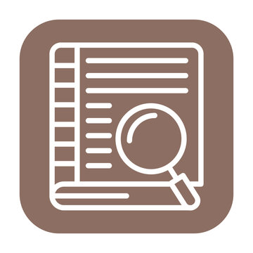 Case Study Vector Icon