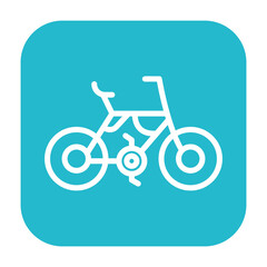 Fototapeta premium Bicycle Vector Icon