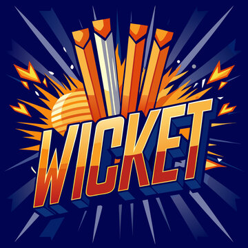wicket word is written for the t20 worldcup matches