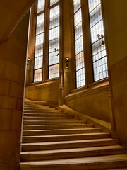 stairway to the church