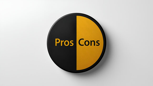 Pros and drawbacks of a shadow-effect sign badge