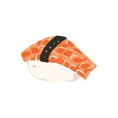 Flat design Icons sushi, sashimi, maki, sushi roll and more. Simple flat vector illustration © Griyolabs