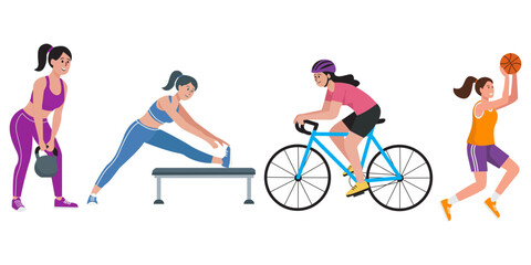 Sport Activity Illustration