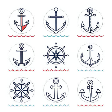 set of ancor icons