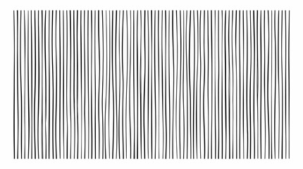 Obraz premium Abstract black and white vertical striped pattern creating optical illusion and geometric texture for modern wall art and minimalist interior design