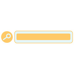Obraz premium Search Bar Icon Element