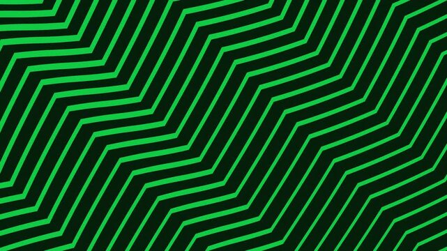 Green abstract background with zigzag lines. Ideal for modern designs, backgrounds, web graphics, and digital artwork.