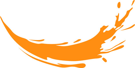 Fototapeta premium Abstract colorful paint splatter illustration for background, world art day. Vector isolated.