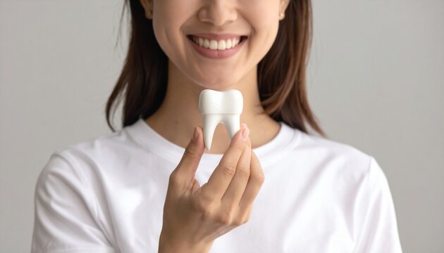 치아가 보이면서 활짝 웃고있는 사람