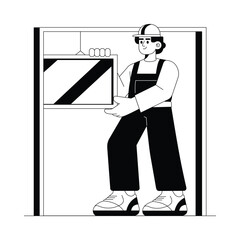 Glass Fiting  vector illustration Eps 10 File     