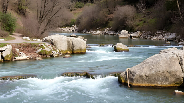 Piena del fiume Panaro che sfocia nel fiume Po