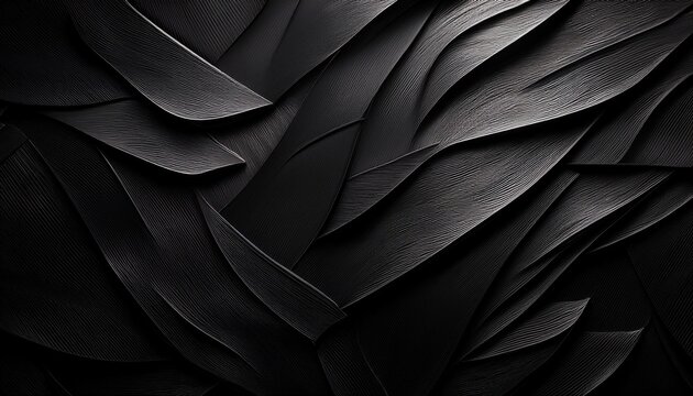 Black Abstrack Texture Background