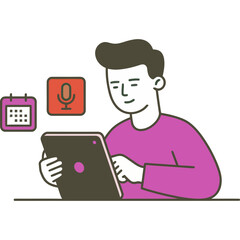 Social Media Marketing Illustrations