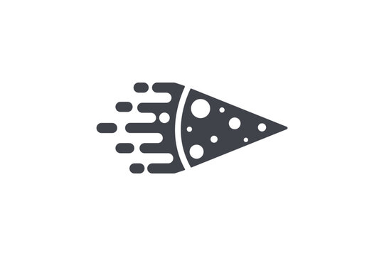 First pizza store logo design